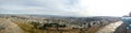 Panorama of San Francisco from Twin Peaks overlook Royalty Free Stock Photo