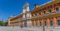 Panorama of the San Telmo palace in Sevilla