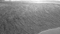 Panorama Sand Texture, wave abstract lines. Abstract Monochromatic sand wave background.