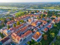 Panorama of Sandomierz in Poland Royalty Free Stock Photo