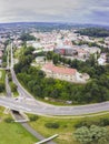 Panorama of Sanok Royalty Free Stock Photo
