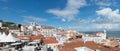 Panorama of Sao Vicente de Fora Monastery in Lisbon Royalty Free Stock Photo