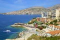 Panorama of Saranda, Albania