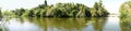 Panorama of Sawgrass lake