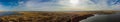 Panorama of the Scablands lands of eastern Washington state