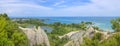 Panorama of Scarborough Bluffs. Toronto, Canada