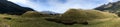 Panorama scene mound formations New Zealand Royalty Free Stock Photo
