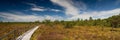 Panorama Schwarzes Moor, Rhoen Royalty Free Stock Photo