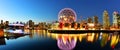 Panorama of Science World in Vancouver , Canada