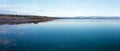 Panorama Sea of Galilee Kineret near Capernaum Royalty Free Stock Photo