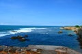 Panorama of the sea in Galle