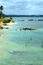 Panorama of the sea in Galle