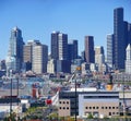 Panorama - Seattle waterfront skyline