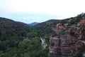 Natural Landscape of the Colorado Mountains, Arizona USA Royalty Free Stock Photo