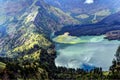 Segara Anak on Mount Rinjani Crater Royalty Free Stock Photo