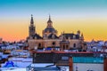 Panorama of Sevilla Spain view Catedral de Sevilla Seville Cathedral