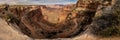 Panorama of Shafer Trail Road From The Neck Overlook