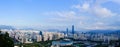 Panorama of shenzhen Royalty Free Stock Photo