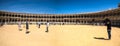 Panorama view of bullfight ring, Ronda, Spain, Espana