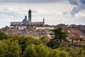 Panorama of Siena, Italy Royalty Free Stock Photo