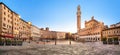 Panorama of Siena, Italy Royalty Free Stock Photo