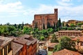 Panorama of Siena, Tuscany, Italy Royalty Free Stock Photo