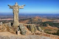 Panorama of Sierra Marofa in Figueira de Castelo Rodrigo