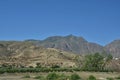 Panorama of Sierra Nevada Mountains Royalty Free Stock Photo