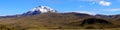 Panorama of Sincholagua Volcano