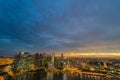 Panorama of Singapore skyline downtown Royalty Free Stock Photo