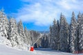 Panorama of ski resort Kopaonik, Serbia Royalty Free Stock Photo