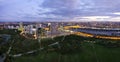 Panorama - Skyline of Donau City Vienna