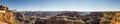 Panorama: Skywalk - Grand Canyon West Rim, Arizona, AZ Royalty Free Stock Photo