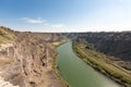 Panorama Snake River Canyon Near Twin Falls, Idaho Royalty Free Stock Photo