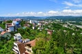 Panorama of Sochi city in Russia