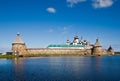 Panorama of Solovetsky Orthodox monastery