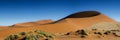 Panorama of the Sossusvlei Dune Field Royalty Free Stock Photo