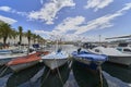 Panorama of Split city port . Croatia