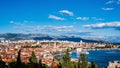 Panorama of Split, Croatia Royalty Free Stock Photo