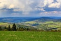 Panorama, Spring Landscape, Hartmanice, SuÃÂ¡ice, Bohemian Forest (ÃÂ umava), Czech Republic