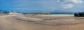 Panorama of St Ives Harbour Royalty Free Stock Photo