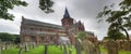 Panorama of St Magnus Cathedral in Kirkwall, Orkney, Scotland