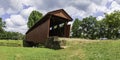 Panorama of Staats Mill Covered Bridge