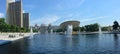 Panorama of State government buildings in Albany, New York