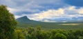 Panorama of Stirling Range National Park, Western Australia. Royalty Free Stock Photo