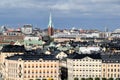 Panorama of Stockholm City, Sweden Royalty Free Stock Photo