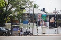 Panorama of the street in the capital of Sri Lanka Colombo city