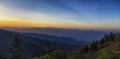 Views along the Blue Ridge Parkway in North Carolina, USA. Royalty Free Stock Photo