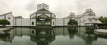 Panorama of Suzhou Museum in east China Royalty Free Stock Photo