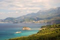 Panorama of Sveti Stefan, Montenegro